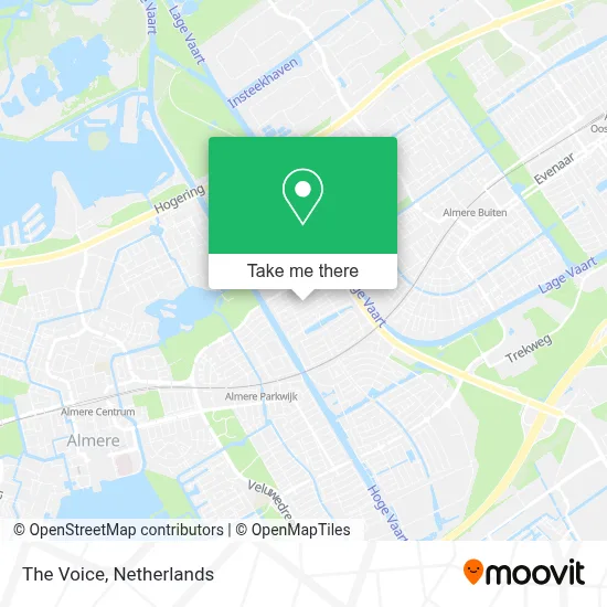 The Voice map