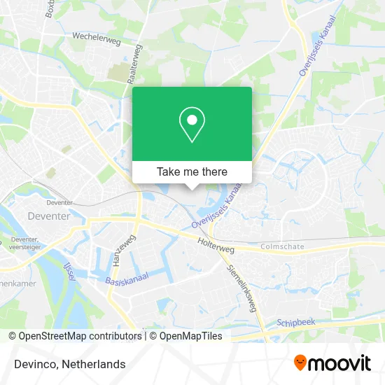 Devinco map