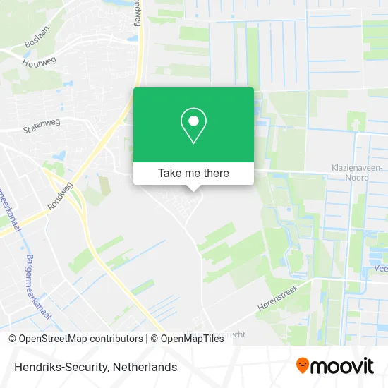 Hendriks-Security map