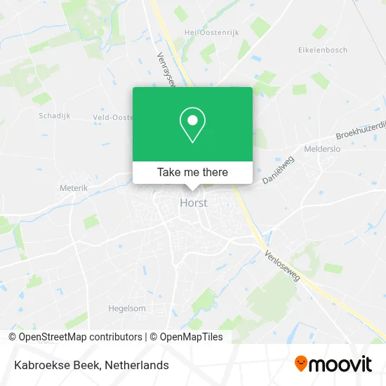 Kabroekse Beek map