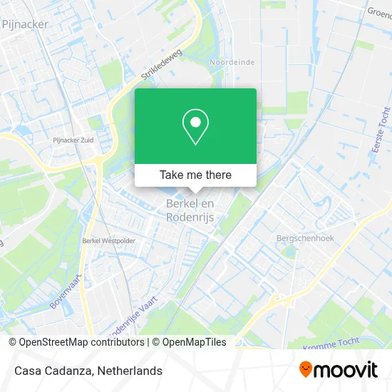 Casa Cadanza map