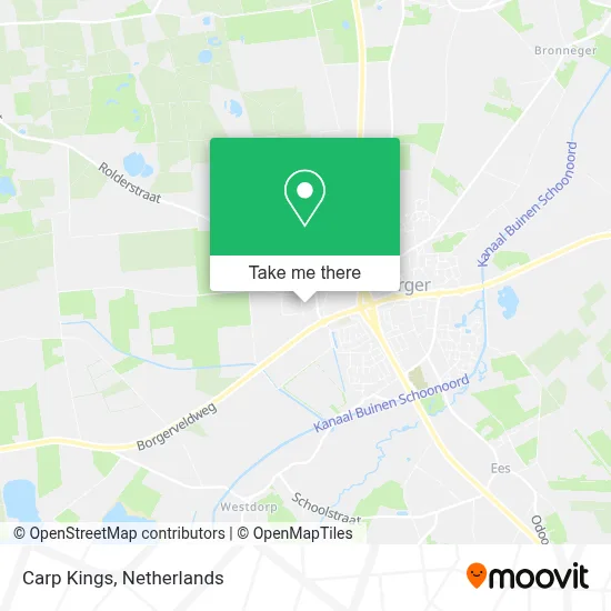 Carp Kings map