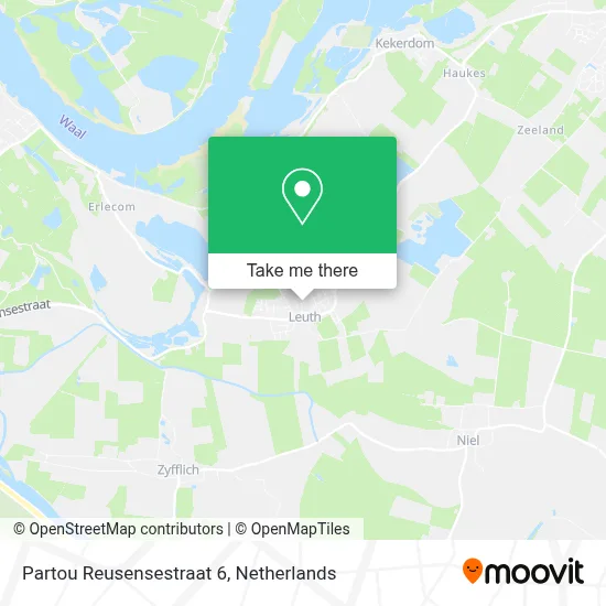 Partou Reusensestraat 6 map