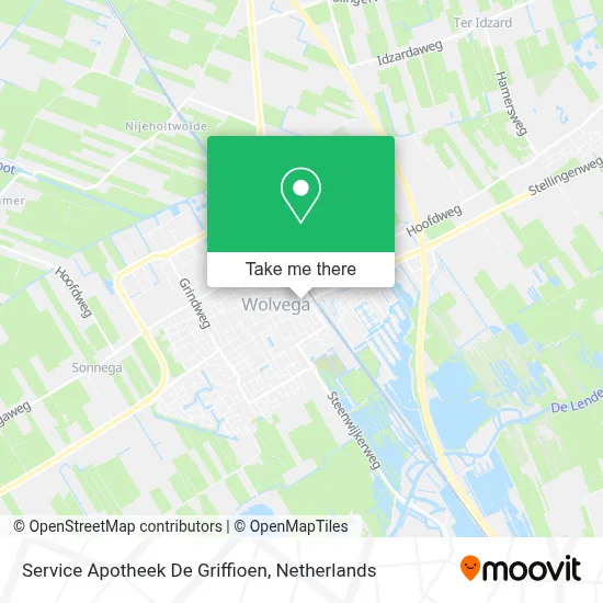 Service Apotheek De Griffioen map