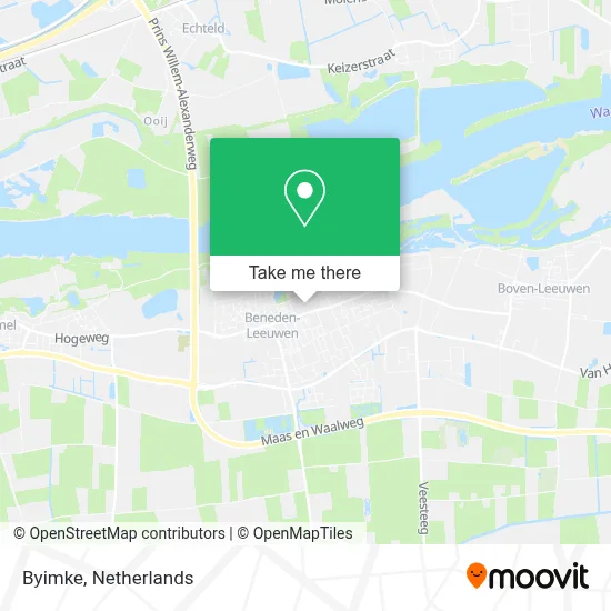 Byimke map