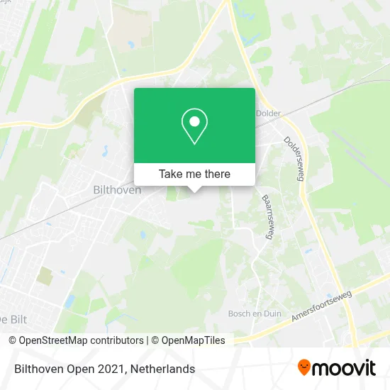 Bilthoven Open 2021 map