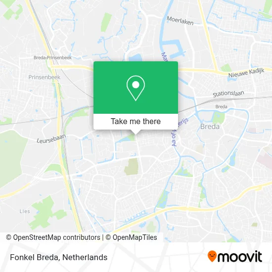 Fonkel Breda map