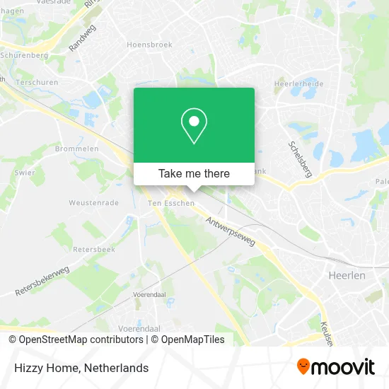 Hizzy Home map