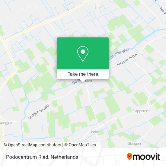 Podocentrum Ried map