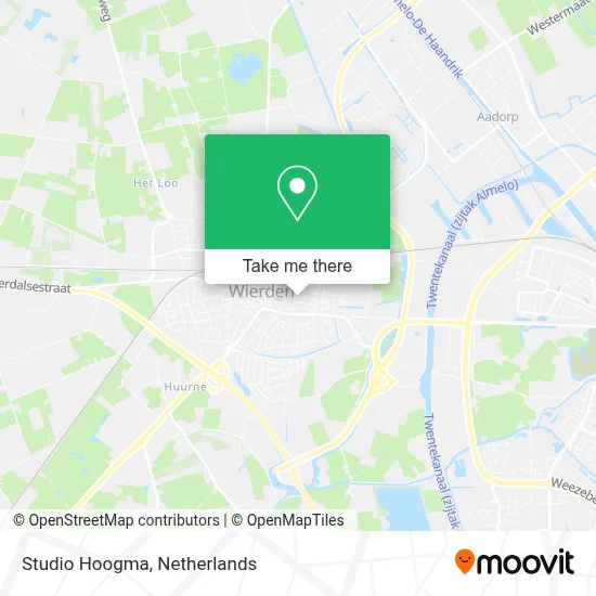 Studio Hoogma map
