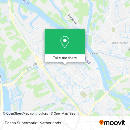 Pasha Supermarkt map