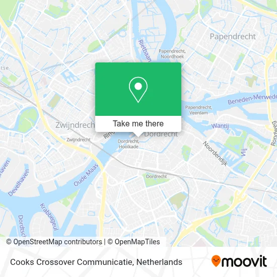 Cooks Crossover Communicatie map