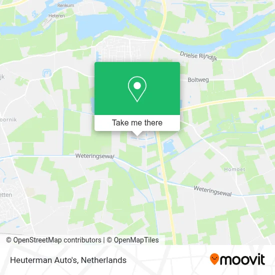 Heuterman Auto's map