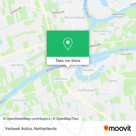 Verbeek Autos map