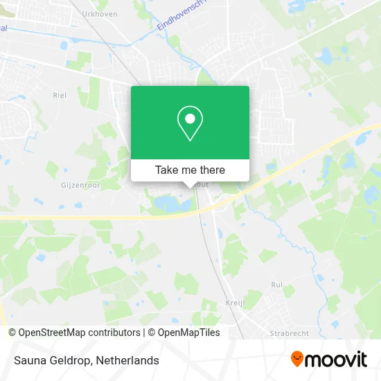 Sauna Geldrop map
