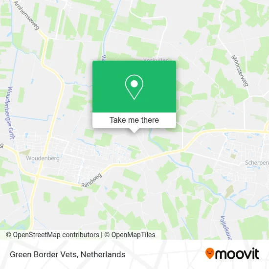 Green Border Vets map