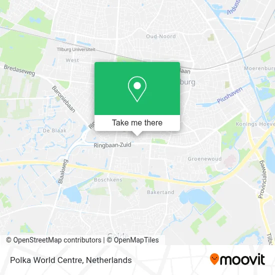Polka World Centre map