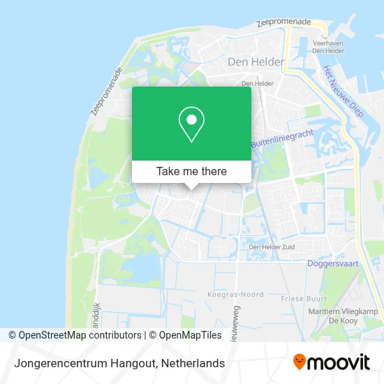 Jongerencentrum Hangout map