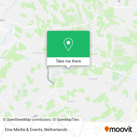 Dna Media & Events map
