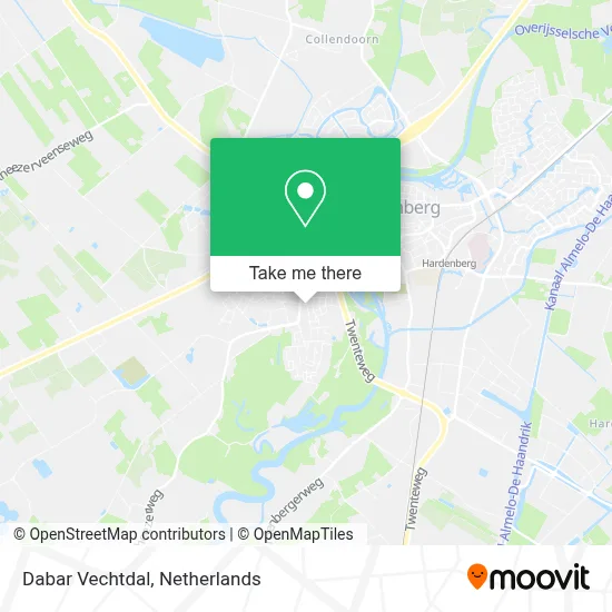 Dabar Vechtdal map