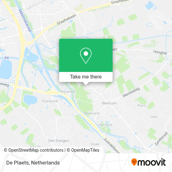 De Plaets map