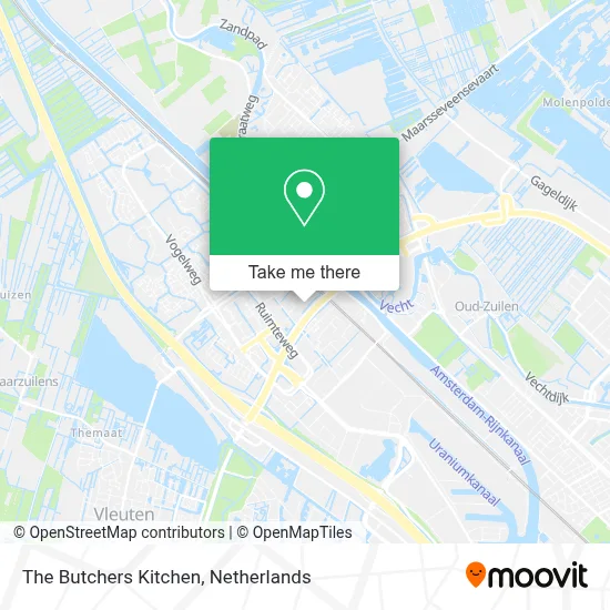 The Butchers Kitchen map