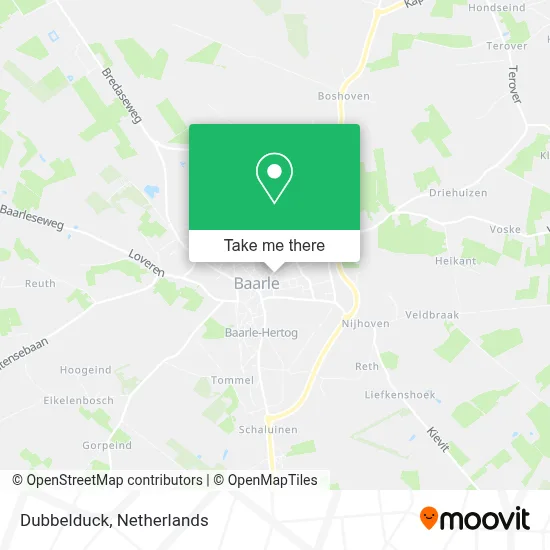 Dubbelduck map
