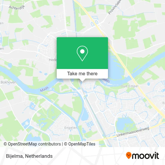Bijelma map