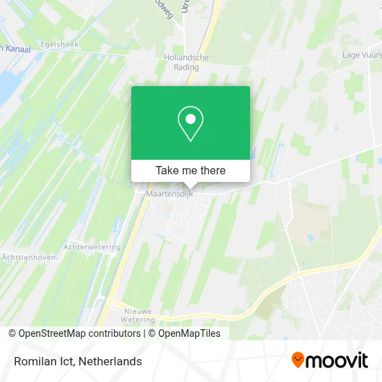 Romilan Ict map