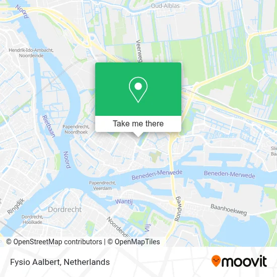 Fysio Aalbert map