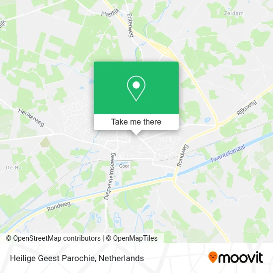 Heilige Geest Parochie map