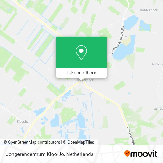 Jongerencentrum Kloo-Jo map