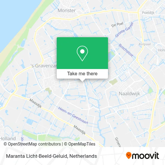 Maranta Licht-Beeld-Geluid map