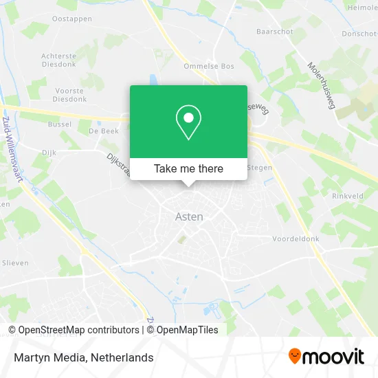Martyn Media map