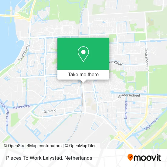 Places To Work Lelystad map