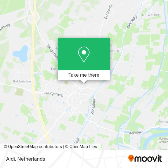 Aldi map