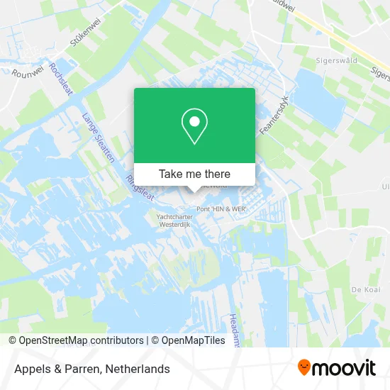 Appels & Parren map