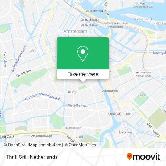 Thrill Grill map