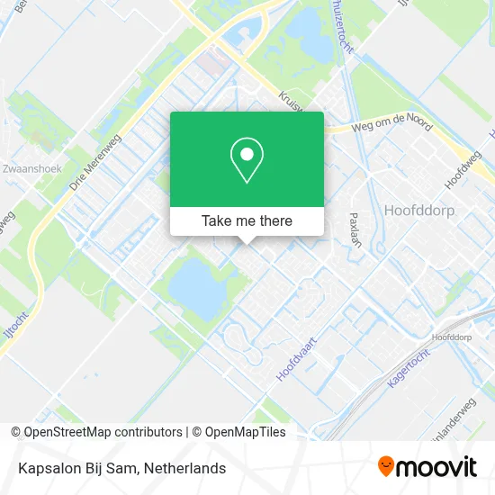 Kapsalon Bij Sam map