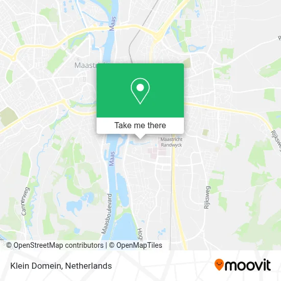 Klein Domein map