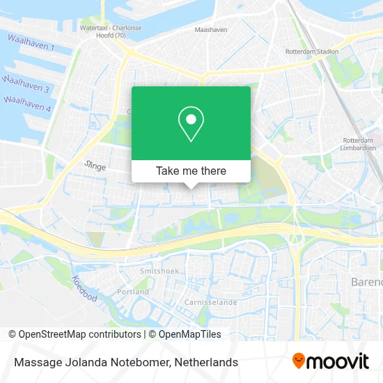 Massage Jolanda Notebomer map