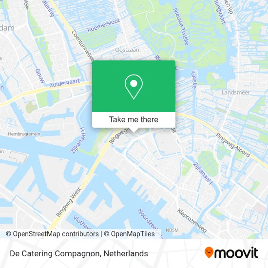 De Catering Compagnon map