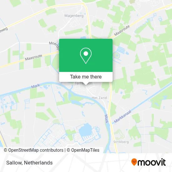Sallow map