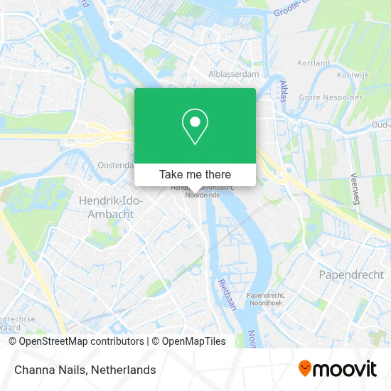 Channa Nails map