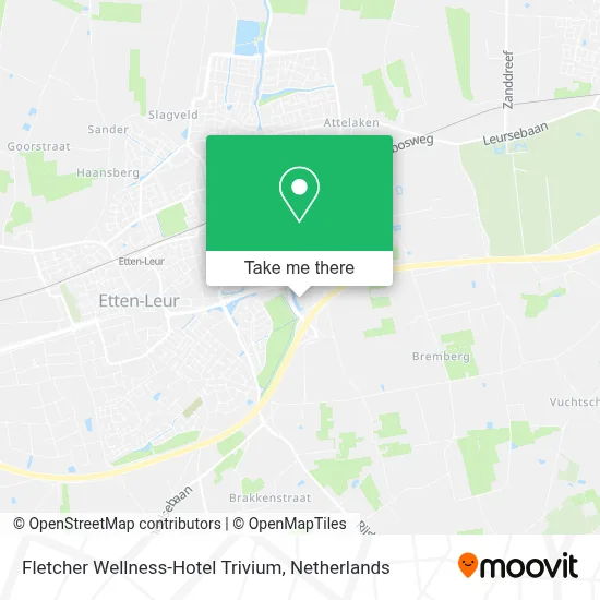 Fletcher Wellness-Hotel Trivium map