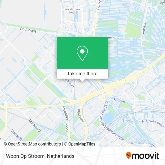 Woon Op Stroom map