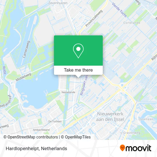 Hardlopenhelpt map