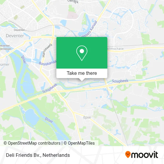 Deli Friends Bv. map