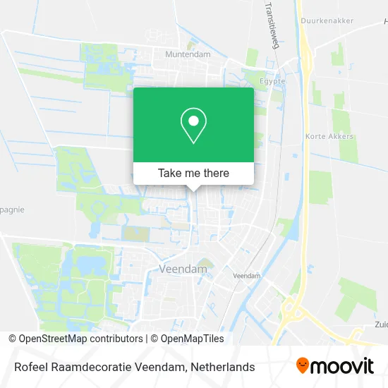 Rofeel Raamdecoratie Veendam map