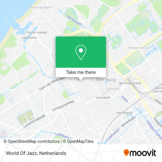 World Of Jazz map